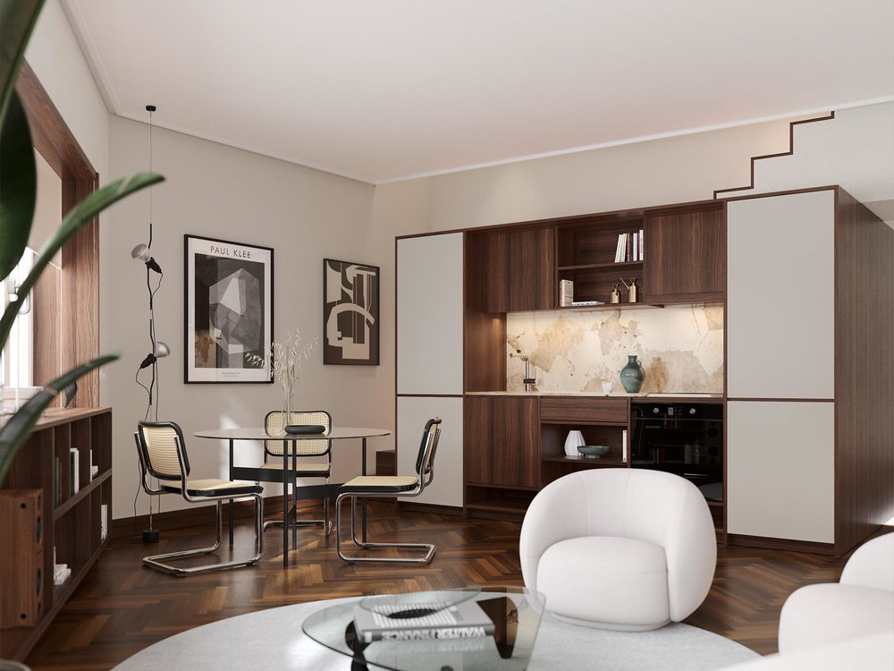 Penthouse T2 located in Downtown Porto