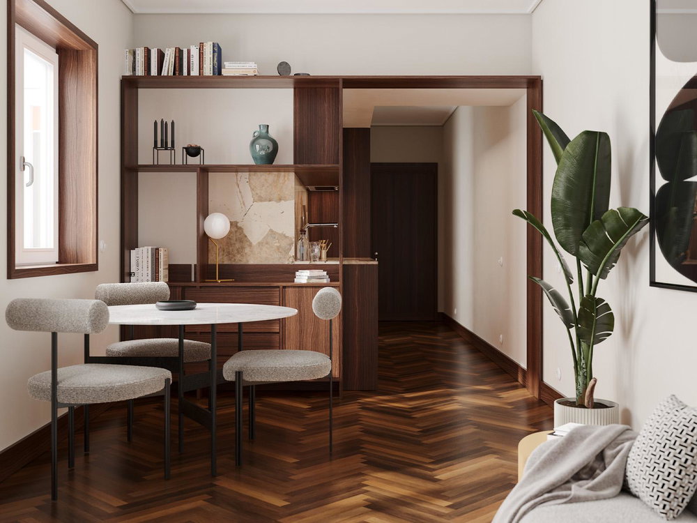 1 bedroom apartment with terrace located in Downtown Porto