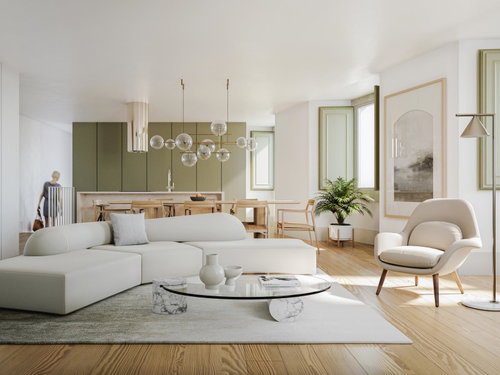 2 bedroom duplex apartment with terrace located in Lisbon 2201790470