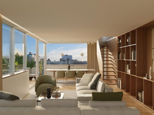 4 + 1 bedroom flat with terrace