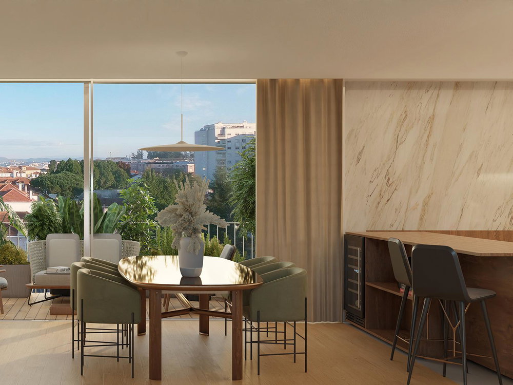 4 + 1 bedroom flat with terrace