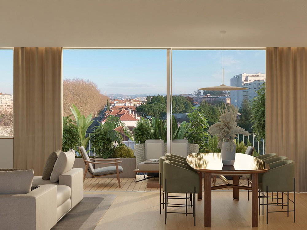 4 + 1 bedroom flat with terrace
