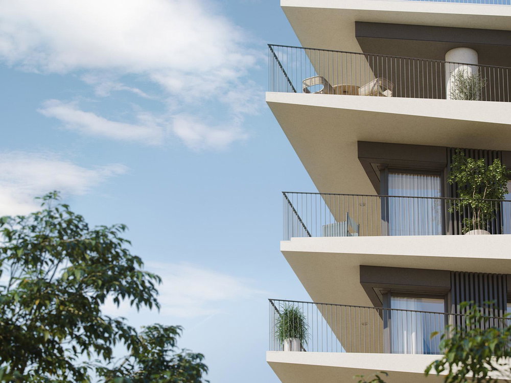 4 bedroom apartment with balcony and parking in Campo Grande
