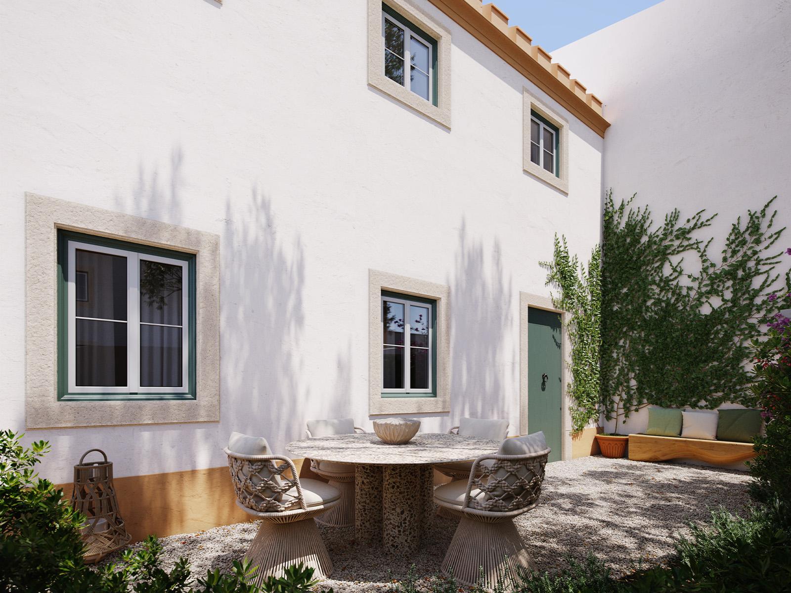 4 bedroom villa with garden and parking in new development Lisbon