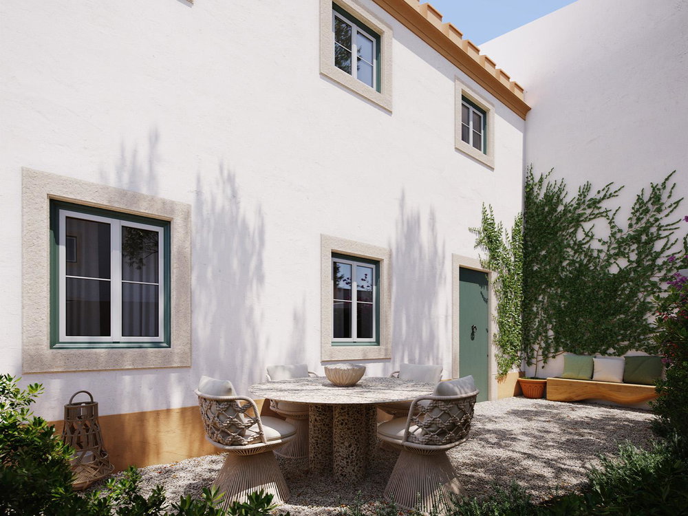 4 bedroom villa with garden and parking in new development, Lisbon