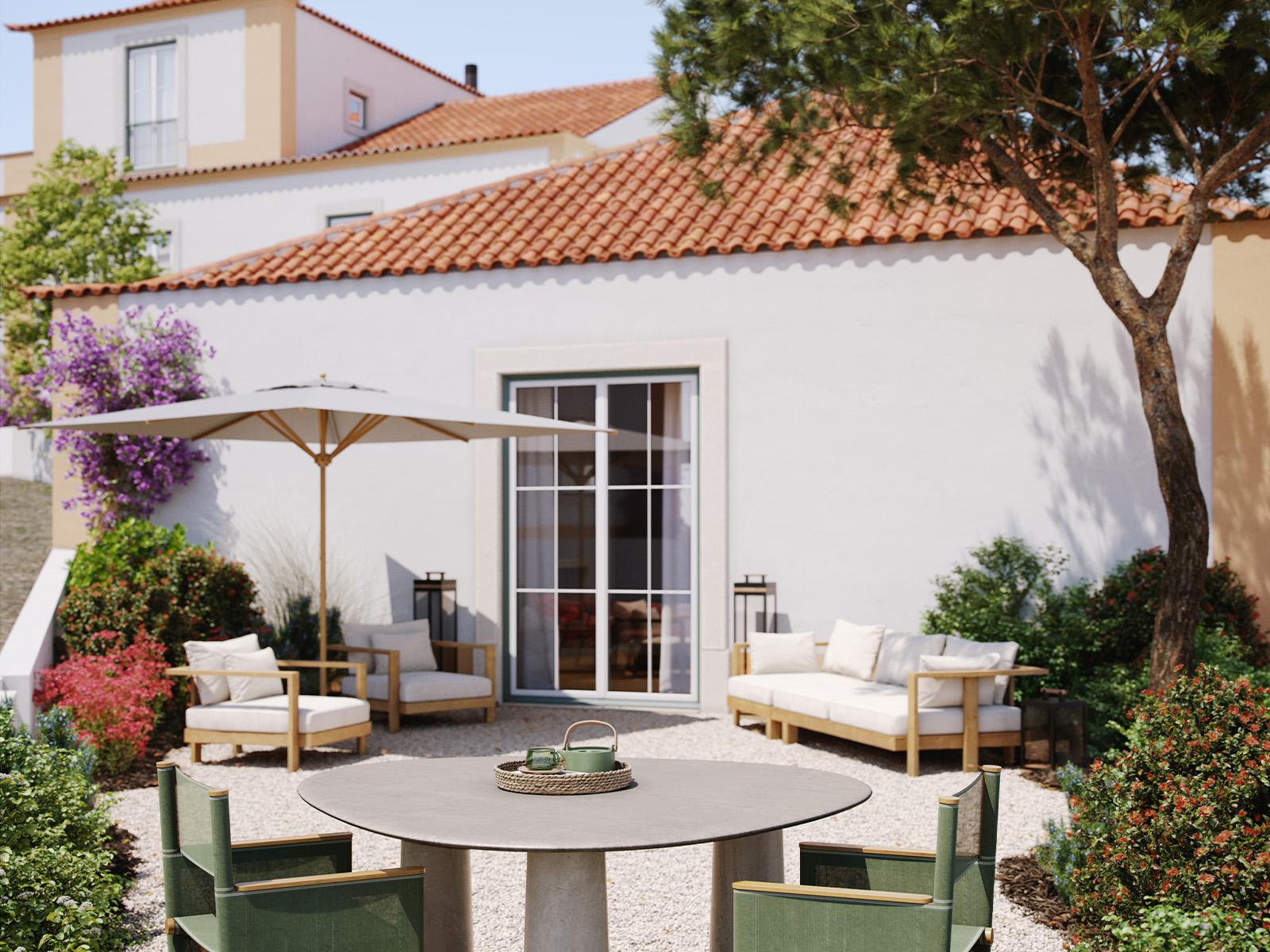 5 bedroom villa with garden and parking in new development Lisbon