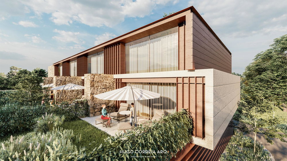 Land with PIP approved construction 4 Villas