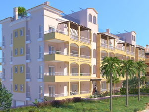 2 bedroom apartment with balcony in a new development in Lagos
