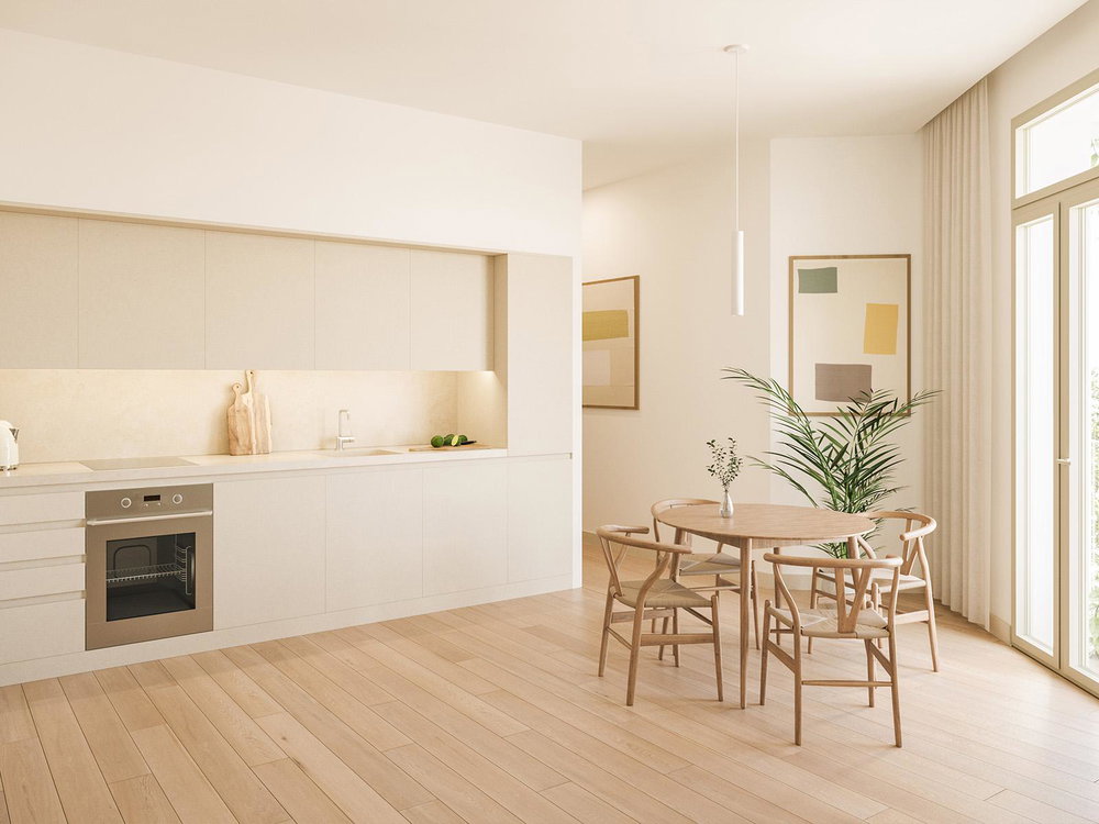 Studio with balcony in new development in Praça de Chile 3411365161