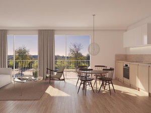 1 bedroom apartment with balcony in new development, Alcácer do Sal