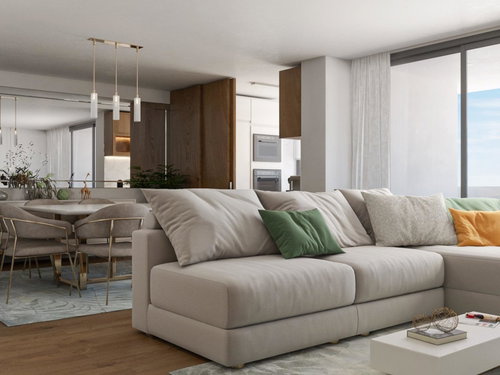 2 bedroom penthouse with balcony in new development in Tavira