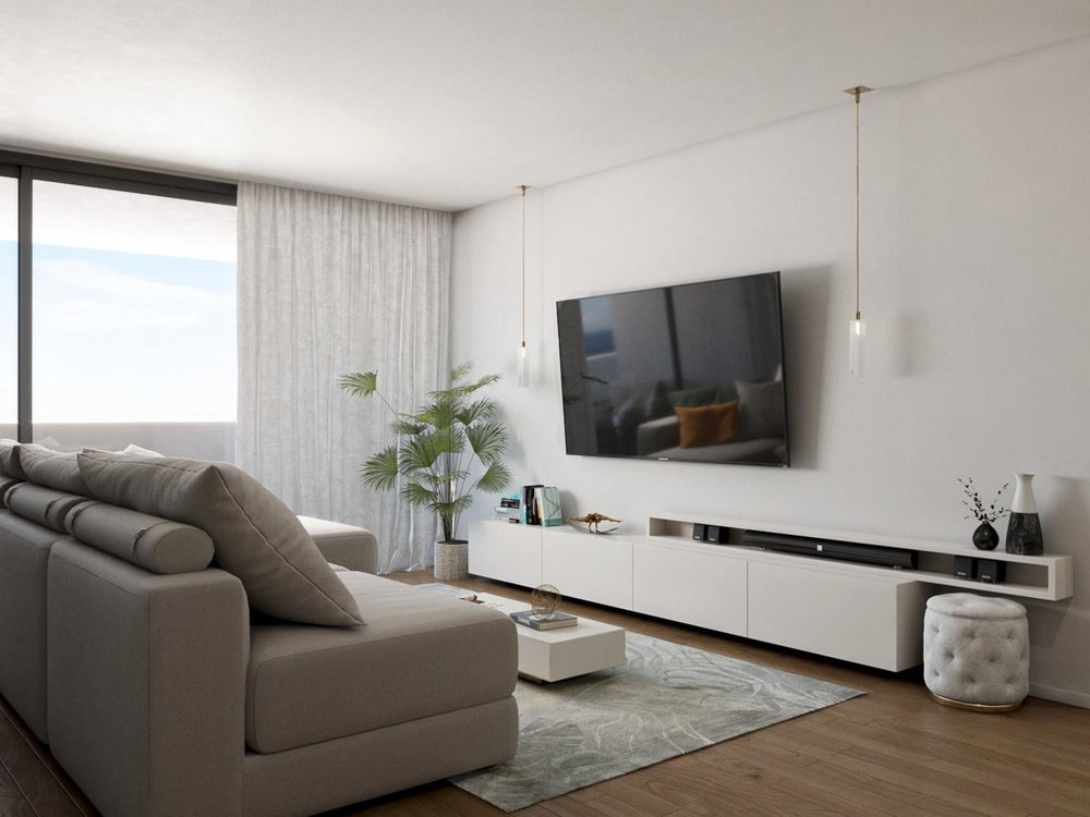 2 bedroom penthouse with balcony in new development in Tavira