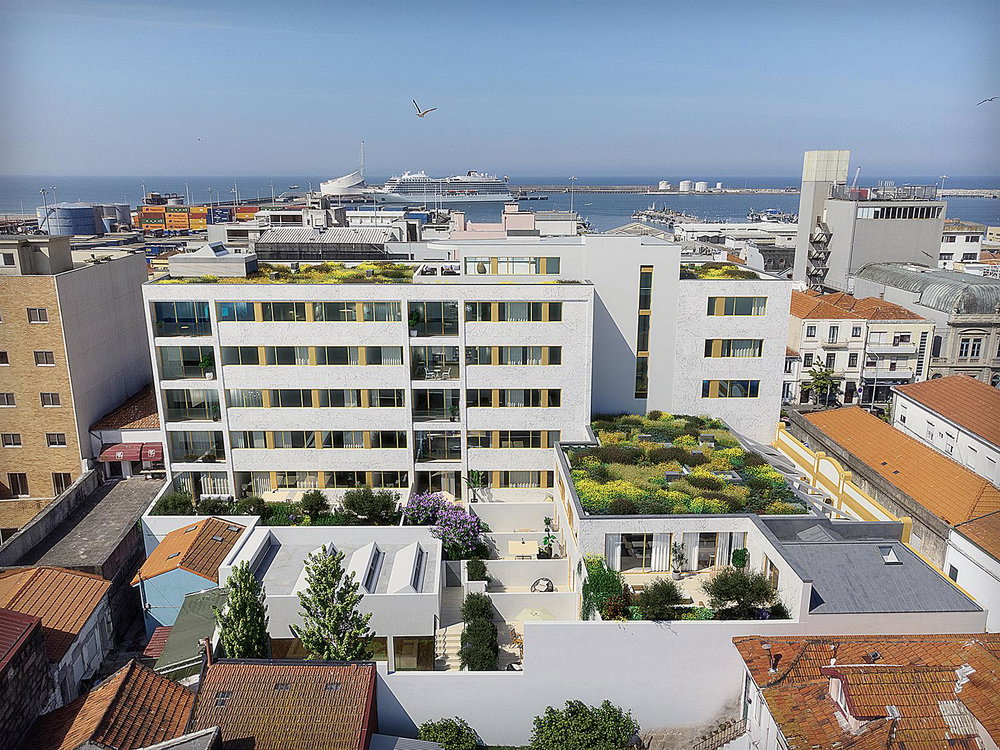 3 bedroom apartment with outdoor area and parking space, next to the beach of Matosinhos