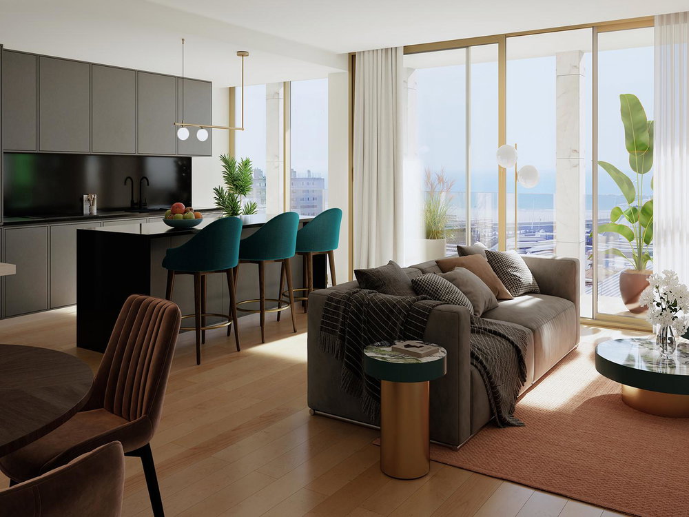 2 bedroom apartment with outdoor area and parking space, next to the beach of Matosinhos 2465029390