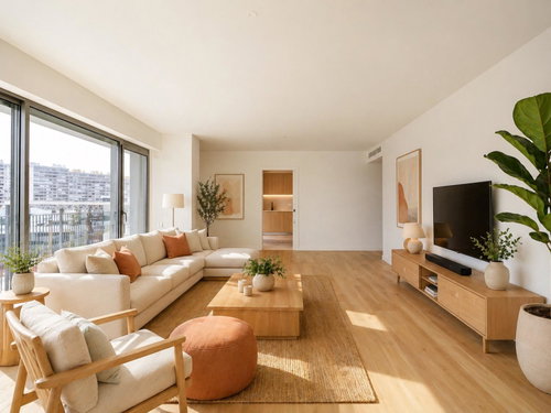 4 bedroom apartment with balcony and parking in Campo Grande