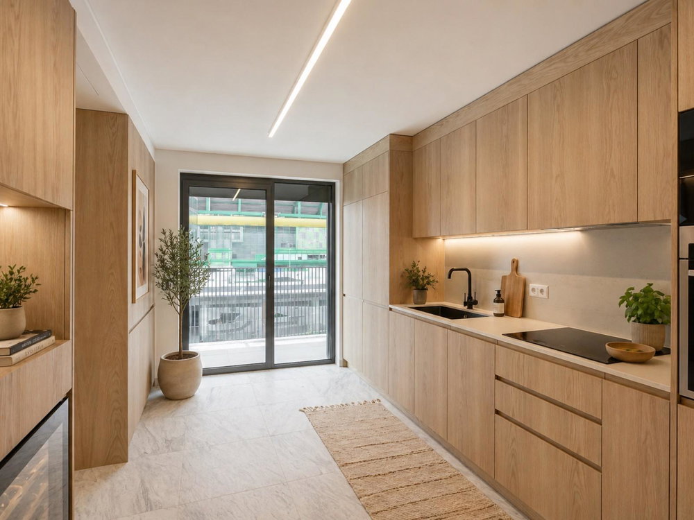 4 bedroom apartment with balcony and parking in Campo Grande