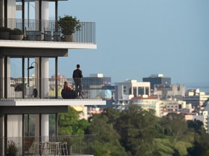 4 bedroom apartment with balcony and parking in Campo Grande