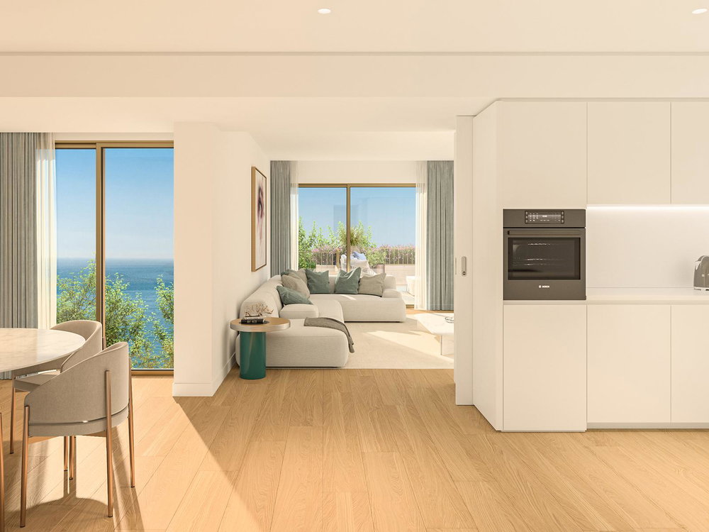 Studio with terrace in new development in Sesimbra