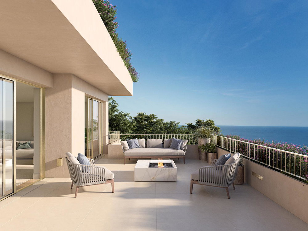 Studio with terrace in new development in Sesimbra