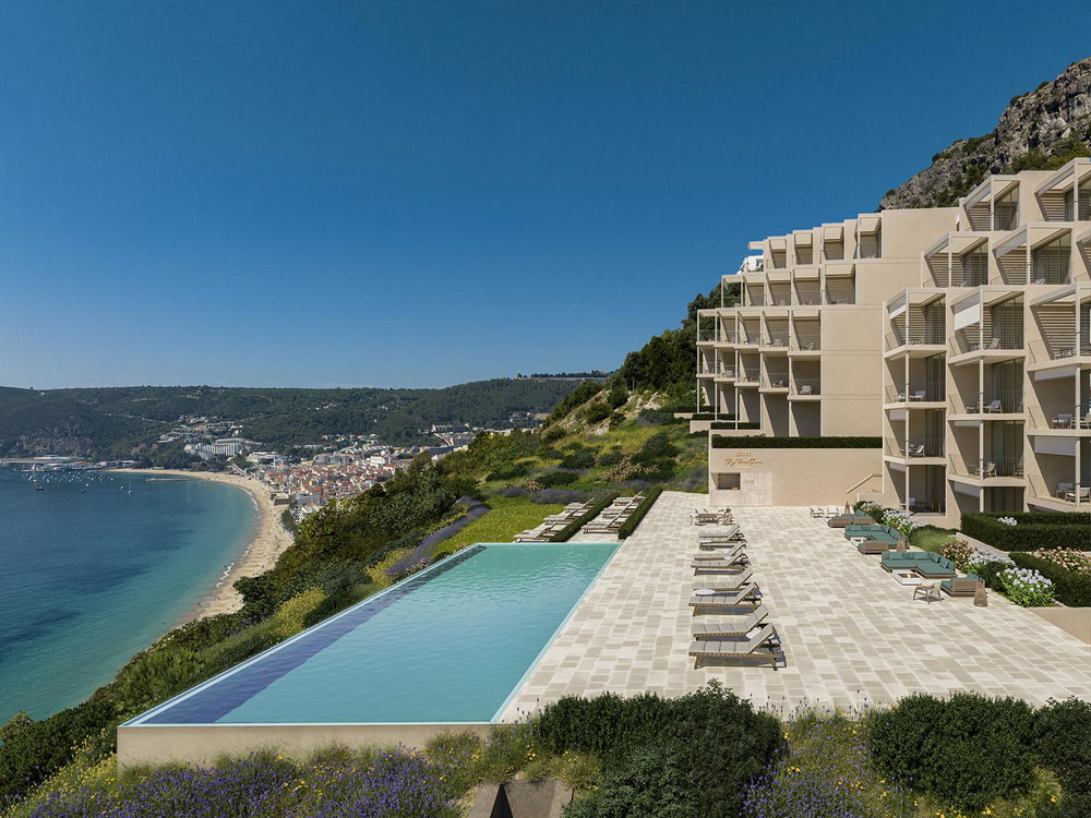Studio with terrace in new development in Sesimbra