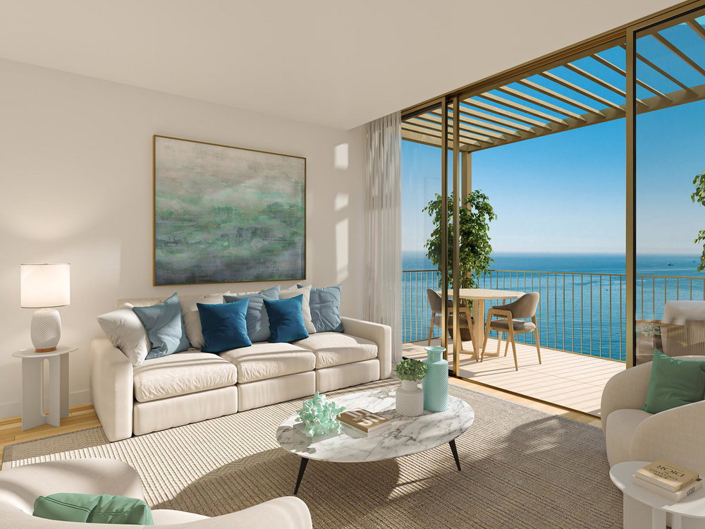 Studio with terrace in new development in Sesimbra