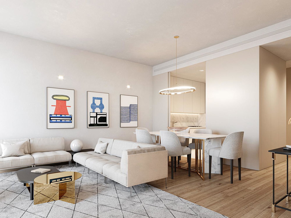 2 bedroom apartment in new development in Baixa Pombalina, Lisbon