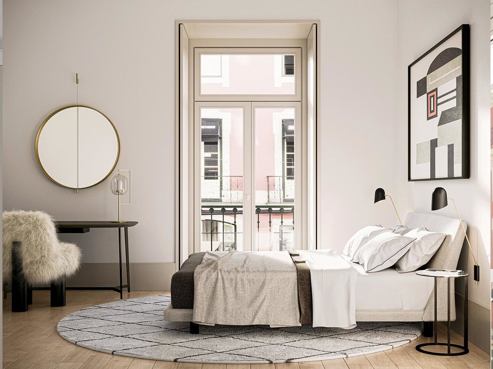 2 bedroom apartment in new development in Baixa Pombalina, Lisbon