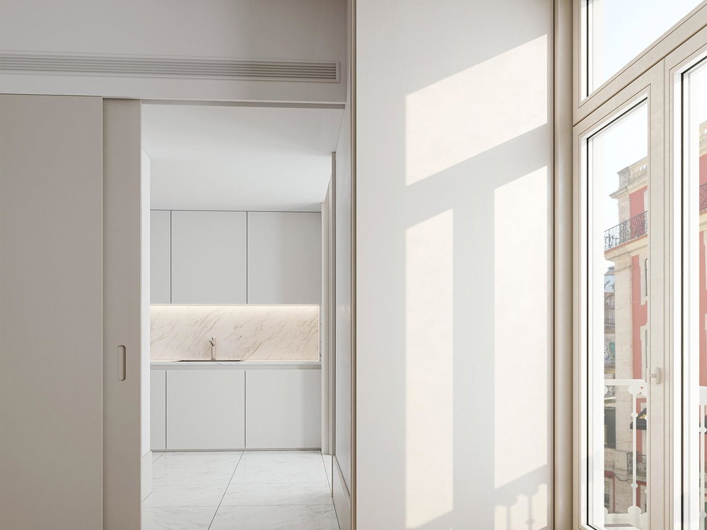 2 bedroom apartment in new development in Baixa Pombalina, Lisbon