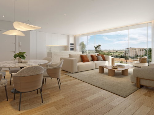 4 bedroom apartment with balcony and parking space, inserted in new private condominium in Vilamoura 1569326232
