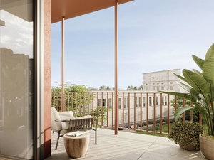 2 bedroom apartment with balcony in new development in Beato, Lisbon