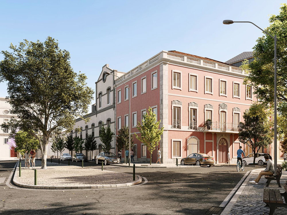3 bedroom apartment with balcony in new development in Beato, Lisbon