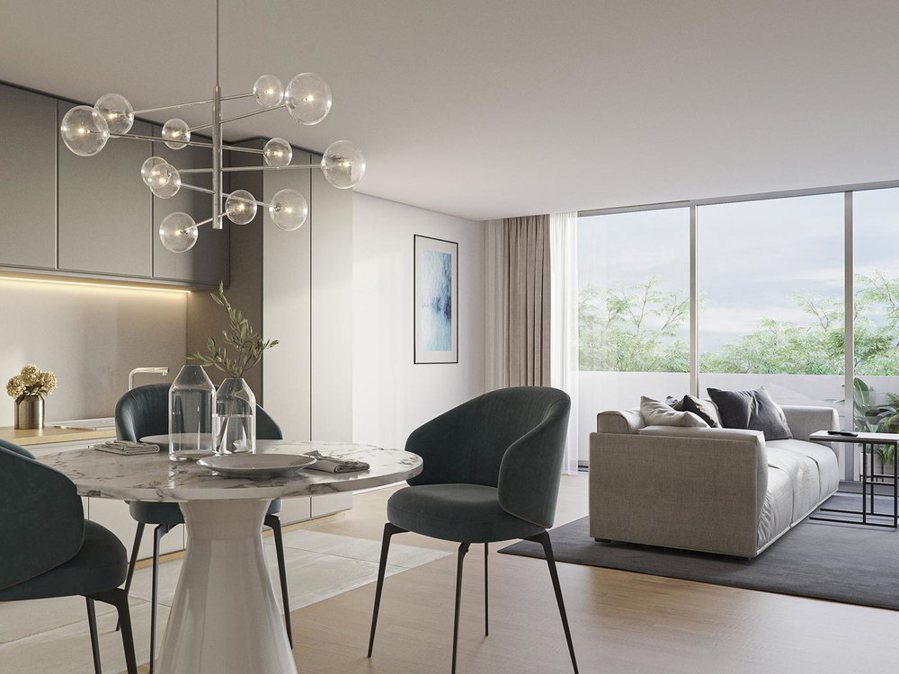 3 bedroomS apartment with balcony in the latest condominium in Porto