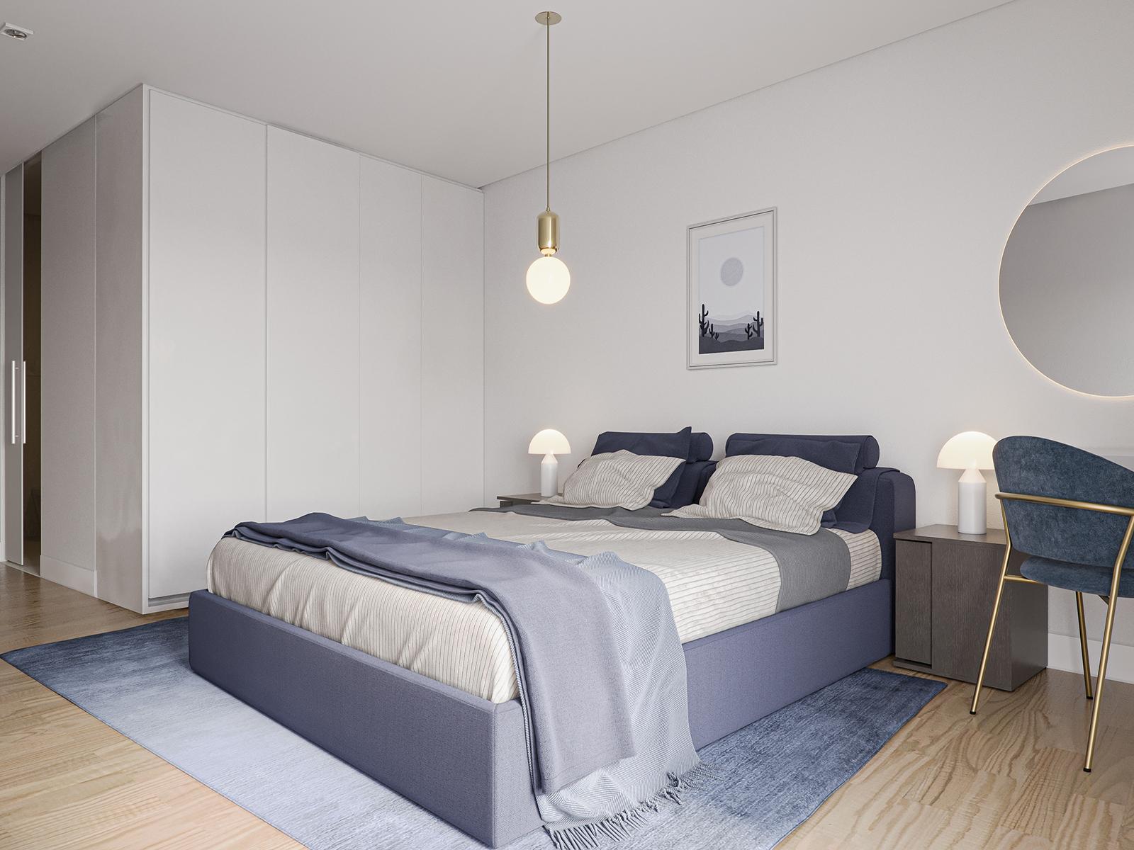 3 bedroomS apartment with balcony in the latest condominium in Porto
