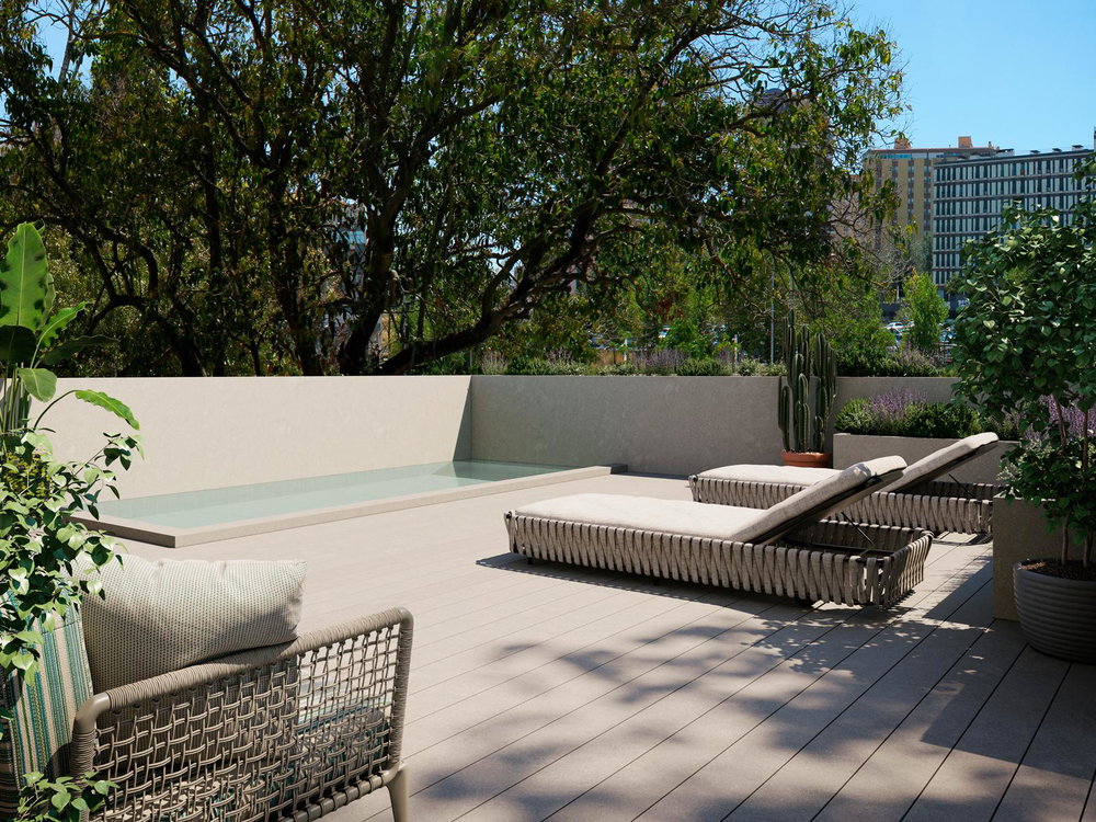 3 bedroom penthouse with terrace with private pool in Lisbon 1136049112