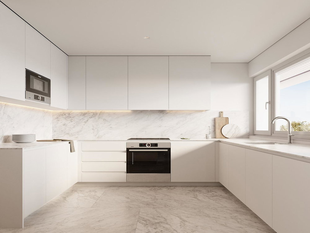 2 bedroom apartment with balcony in a new development in Carcavelos