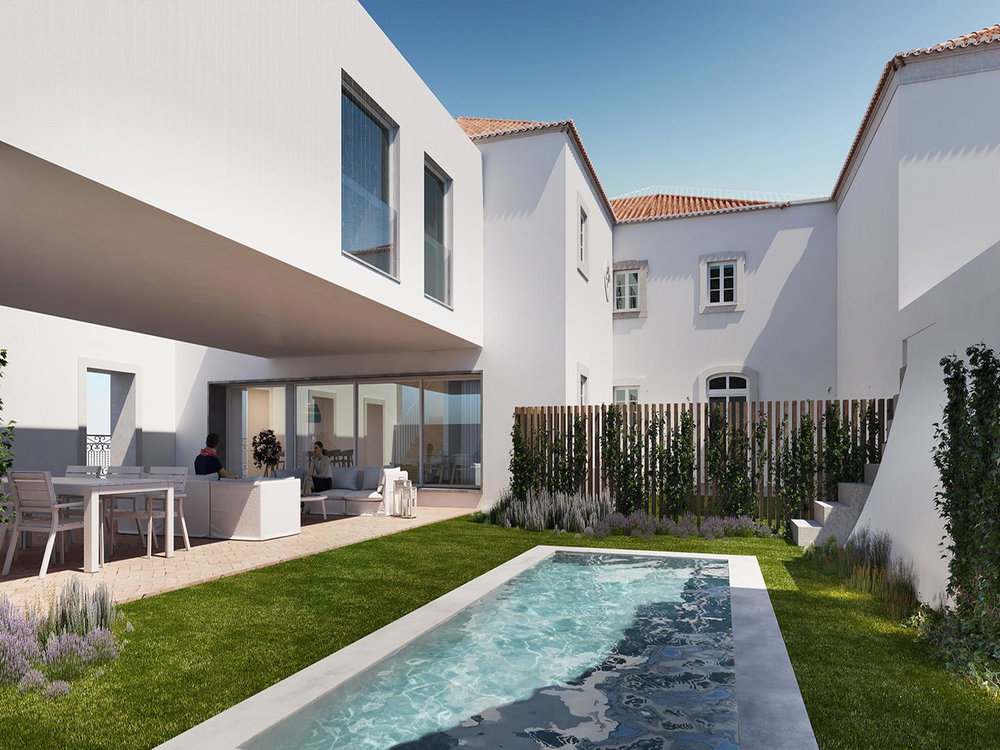 3 bedroom villa, with rooftop, in a new condominium in Tavira 4036310276
