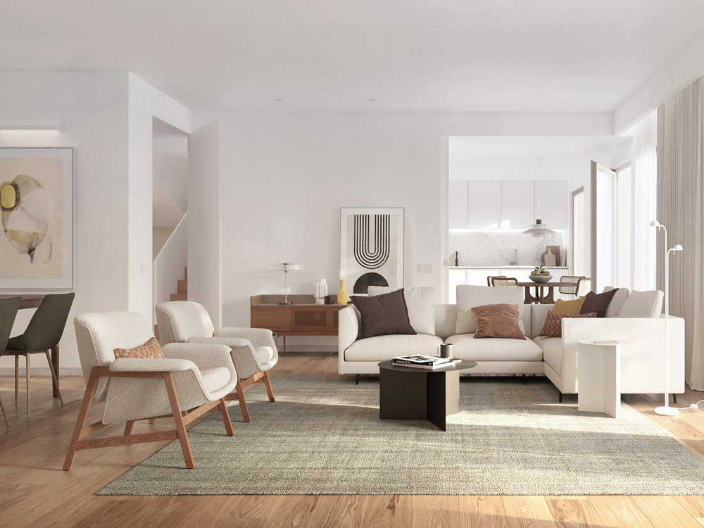3 bedroom duplex apartment with balcony in new development in Alvalade 2657219831