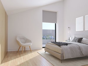 1 bedroom duplex apartment with balcony and parking space, in Santos Pousada 494657459