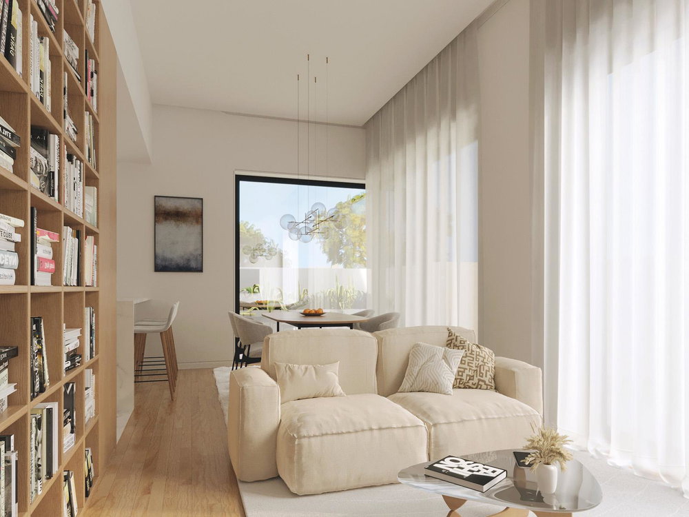 1 bedroom duplex apartment with balcony and parking space, in Santos Pousada 494657459