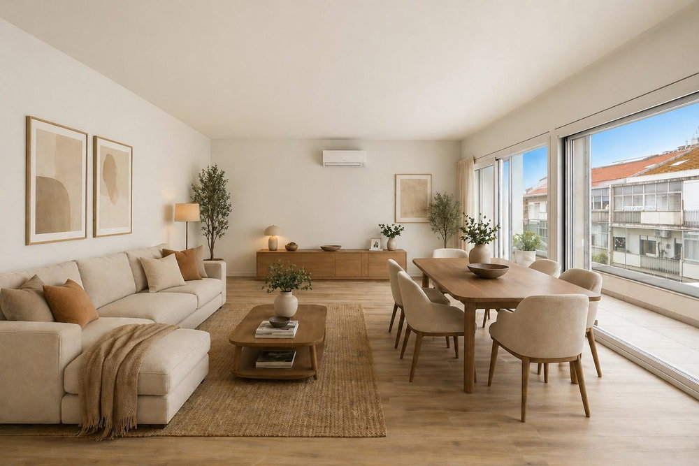 4 bedroom penthouse with balcony in new development in Cacilhas 3176596097