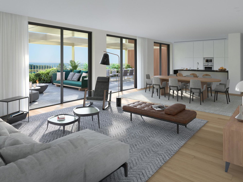 3 bedrooms apartment with outdoor area. next to the Douro Marina