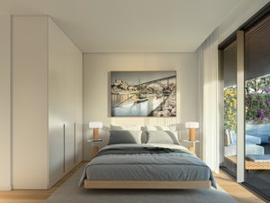3 bedrooms apartment with outdoor area. next to the Douro Marina 2209102981