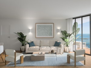 2 bedroom apartment with balcony in a new development in Olhão Marina