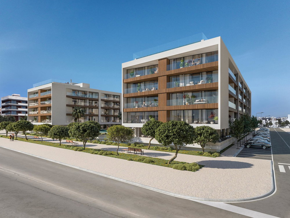2 bedroom apartment with balcony in a new development in Olhão Marina