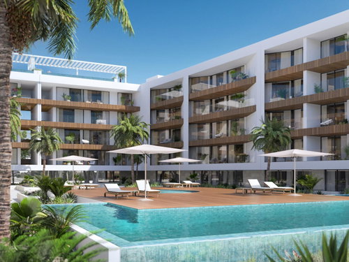 2 bedroom apartment with balcony in a new development in Olhão Marina