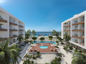 2 bedroom apartment with balcony in a new development in Olhão Marina