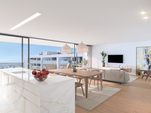 2 bedroom apartment with balcony in a new development in Olhão Marina