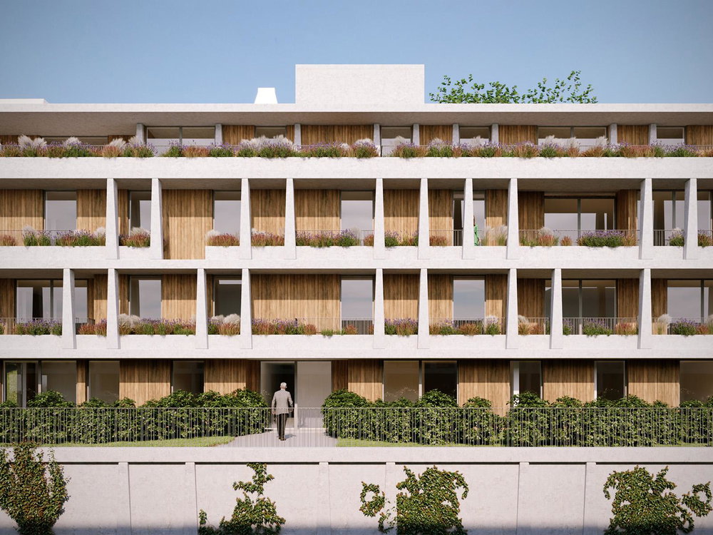 4 bedroom apartment with balcony inserted in new premium development in Antas 4073016995