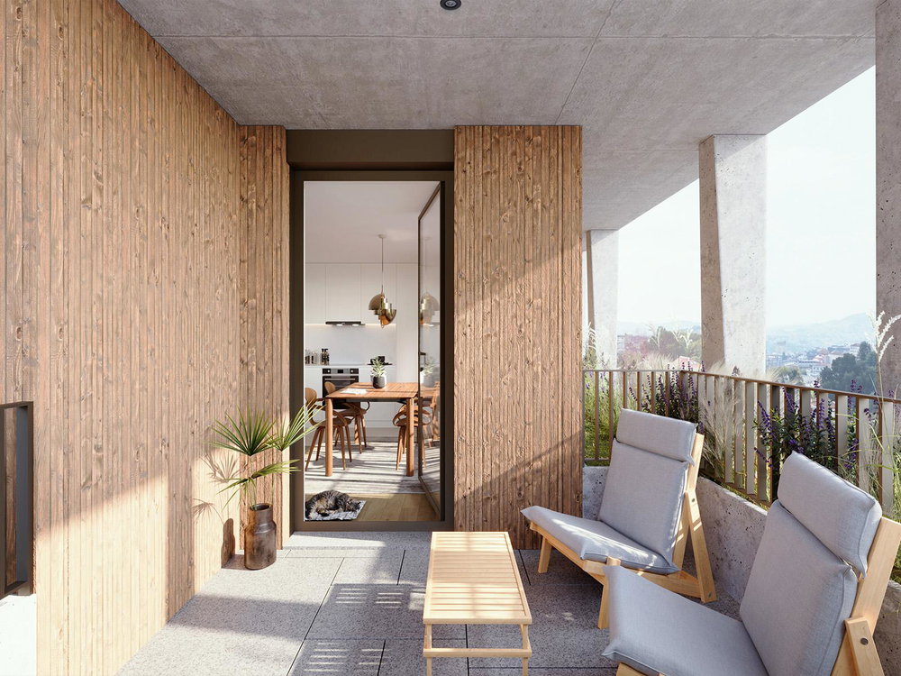 2 bedroom apartment inserted in new premium development in Antas
