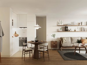 4 bedroom apartment roof top with balcony inserted in new premium development in Antas 2750557500